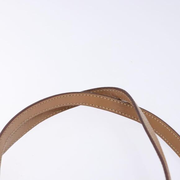 CELINE Macadam Canvas Tote Bag Pvc Leather White Gold - Picture 8 of 12